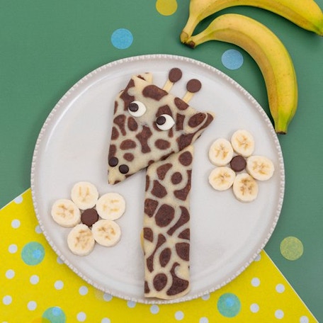 Crêpe girafe choco-banane