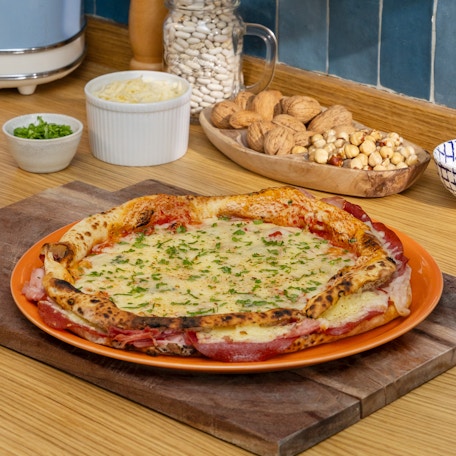 Pizza com Borda Recheada