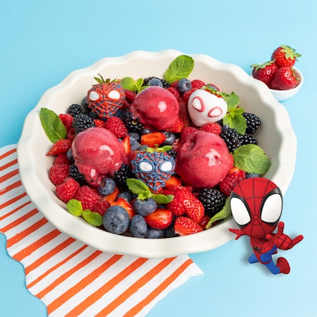 Le dessert fruité de Spidey