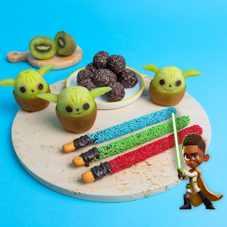 Le goûter du petit Jedi