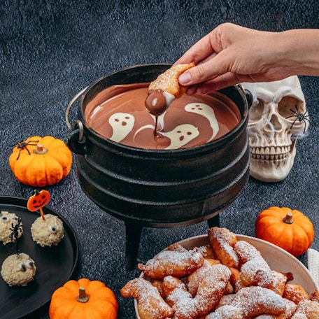 Le goûter hanté d'Halloween
