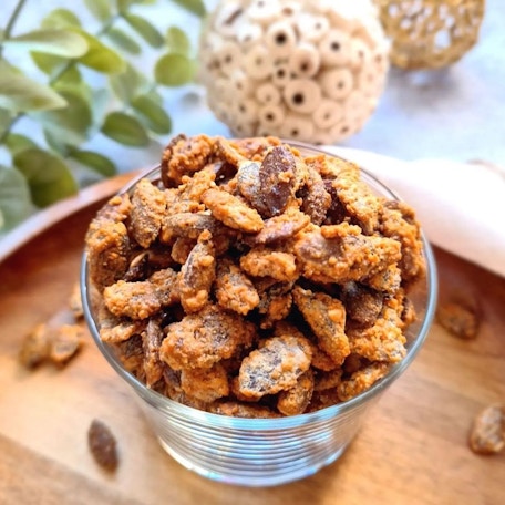 Graines de courge caramélisées