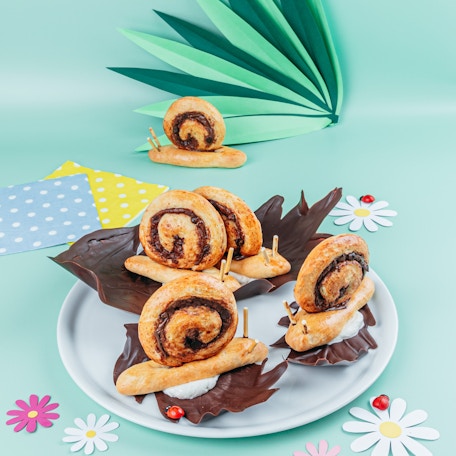 Escargots briochés du goûter