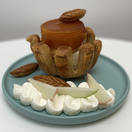 The Cutest Caramelized Apple Flower Pies