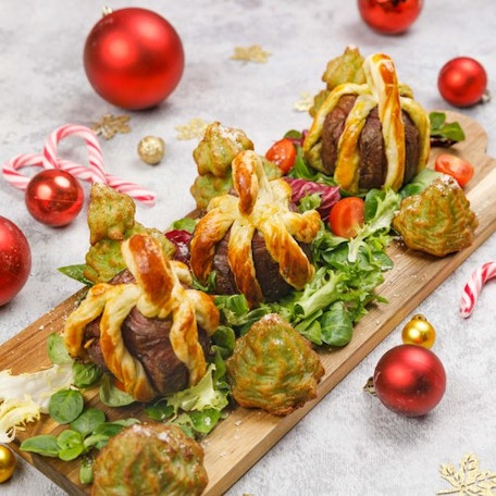 Le filet mignon boules de Noël