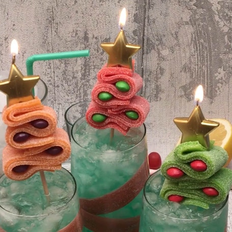 Christmas Tree Cocktails