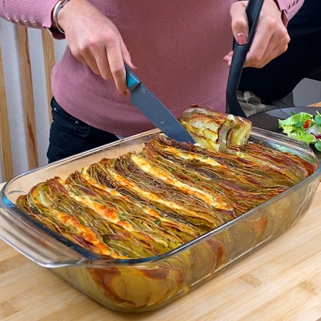 Gratin de pommes de terre mille-feuilles