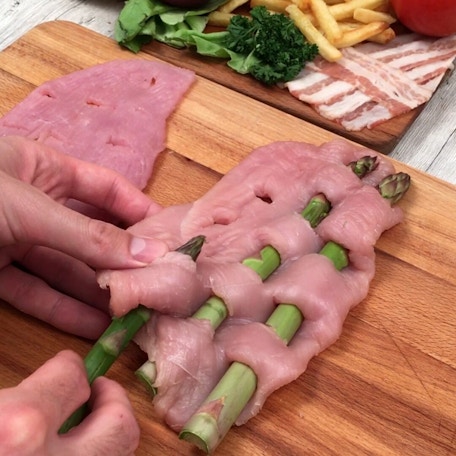 Spargel-Schnitzel