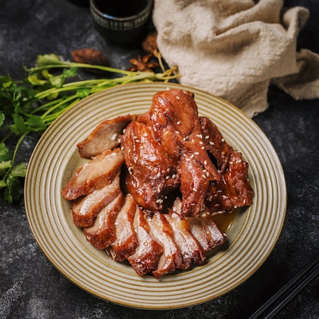 Émincé de porc soja-miel