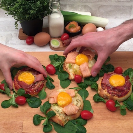 Montag 🍽 Leckere Pizza-Schnecken