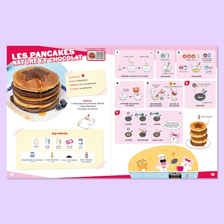 Des recettes illustrées en pas-à-pas