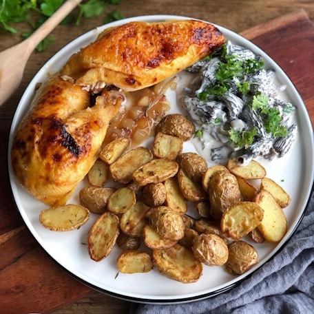 Candidat n°1 : Le poulet rôti