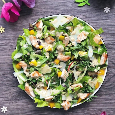 Meilleurs effets gustatifs : la salade César à la mangue