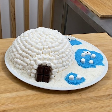 S'more Igloo Cake