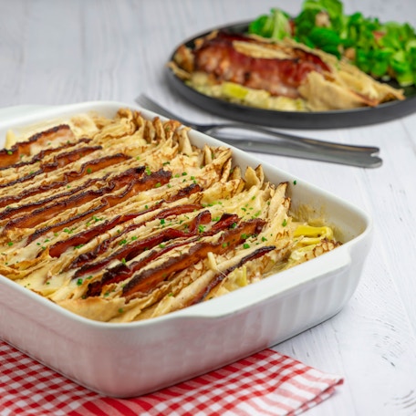 La crêpe quiche raclette poireau