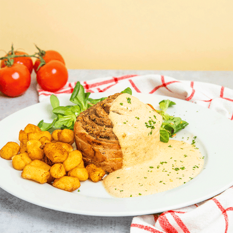 Steak roulé au poivre