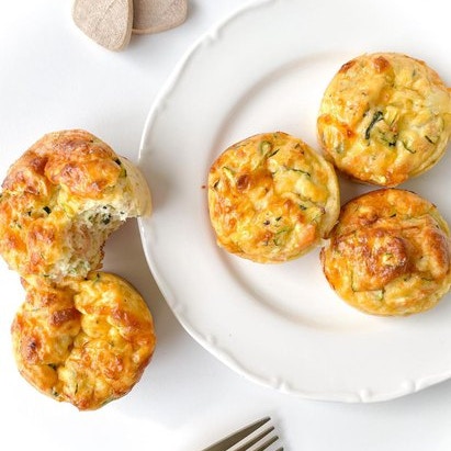 Flan saumon et courgettes