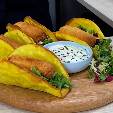 Crêpe Cordon-bleu 4 Käse