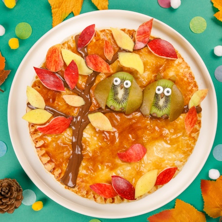 La chouette tarte aux pommes