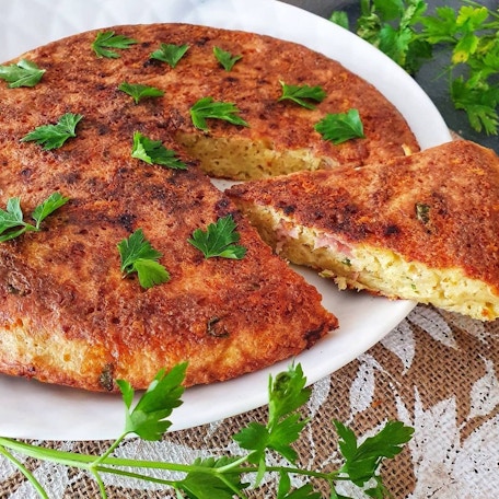 Galette de semoule de la veille