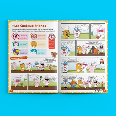 Avant-goût du livret d’activités offert aux enfants !